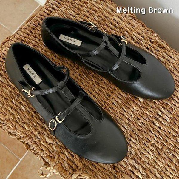 女性メリージェーンシューズ 短靴 K44