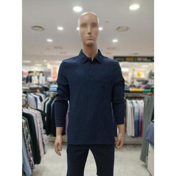 男性セーブゾーン05 男性 春夏 ウーブン サッカー しわ カラ Tシャツ CDAABTS.._P394891021