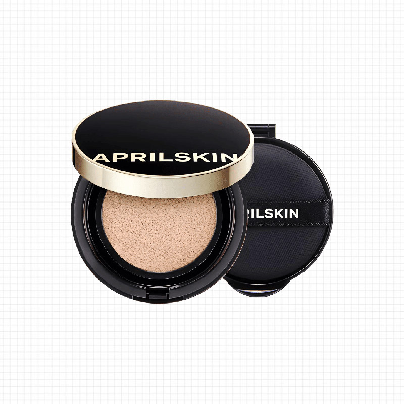 高カバー力しっとりツヤクッションファンデ マジックスノークッション 【本品15g+詰め替え15g】 4色 韓国クッションファンデ