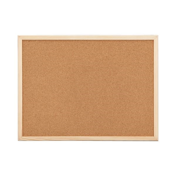 （まとめ）TANOSEE 両面コルクボードMサイズ W600H450D15mm 1セット（10枚）3セット