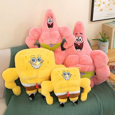 Amazon.co.jp: [VAWcornic] パトリック スター ぬいぐるみ