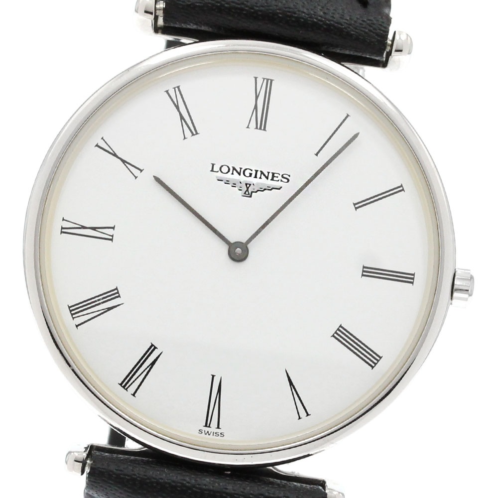 ロンジン LONGINES L4.635.4 グランドクラシック クォーツ メンズ _861031【中古】
