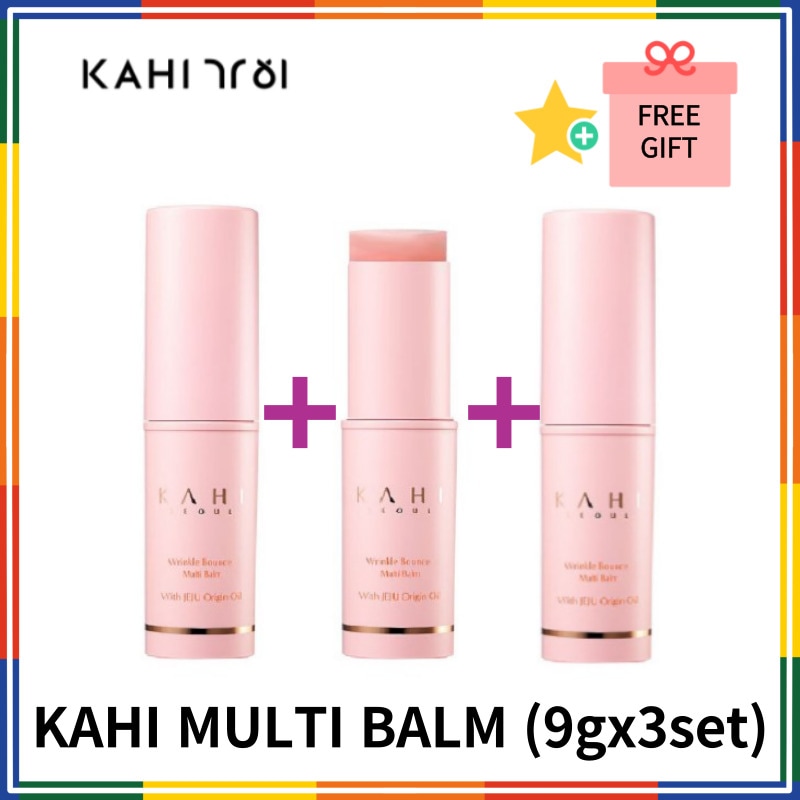 [韓国正規品]リンクルバウンスマルチバーム/ 9g*3/1 + 1 + 1/ セット/ スティックバーム/首ケア/目元ケア/しわケア/保湿 / 韓国人気アイテム/FREE GIFT