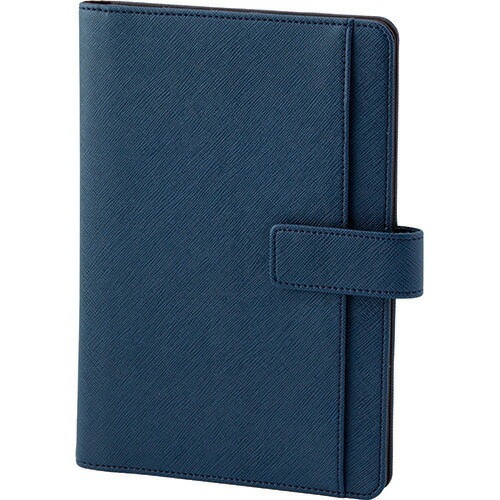 （まとめ買い）ベルト付きマルチカバーノート A5 ネイビー CN229K [x3]