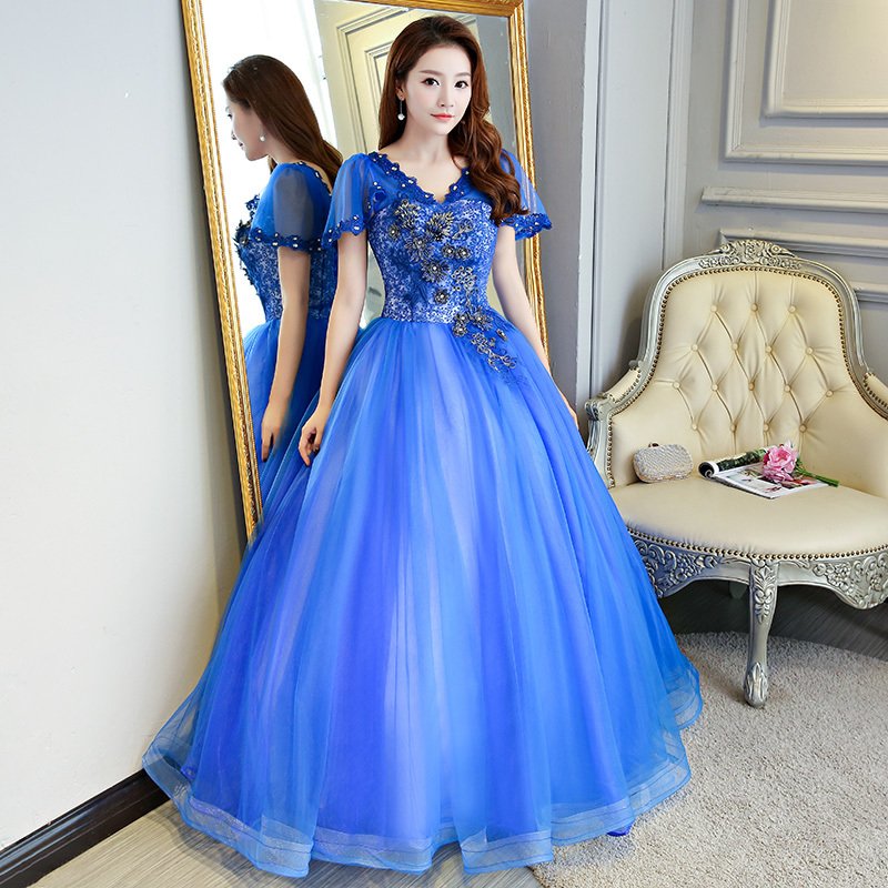 演奏会ドレス 結婚式 お呼ばれ 半袖 花嫁 ウエディングドレス ロングドレス パーティードレス 編み