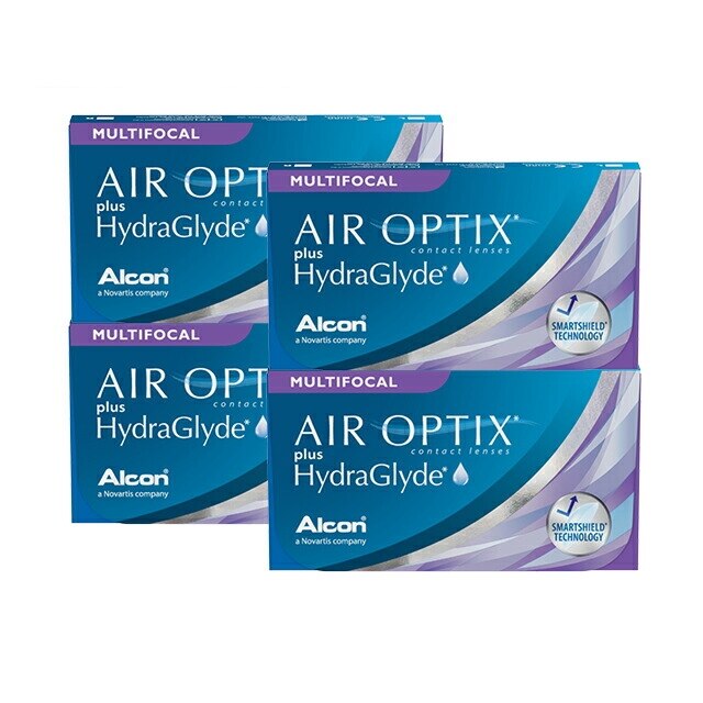 エアオプティクス プラス ハイドラグライド マルチフォーカル 4箱 9,216円