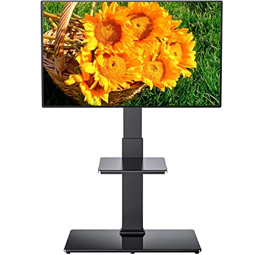 Perlegear テレビスタンド 32~70インチ対応 VESA最小200x200/最大600x400mm 耐荷重40kg/棚板10kg テレビ台 壁寄せ TVスタンド ハイタイプ