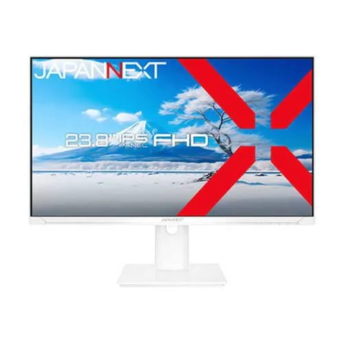JAPANNEXT JN-IPS2381FHDR-HSP-W 23.8型フルHDワイド液晶モニター IPSパネル搭載 HDR対応 ホワイト