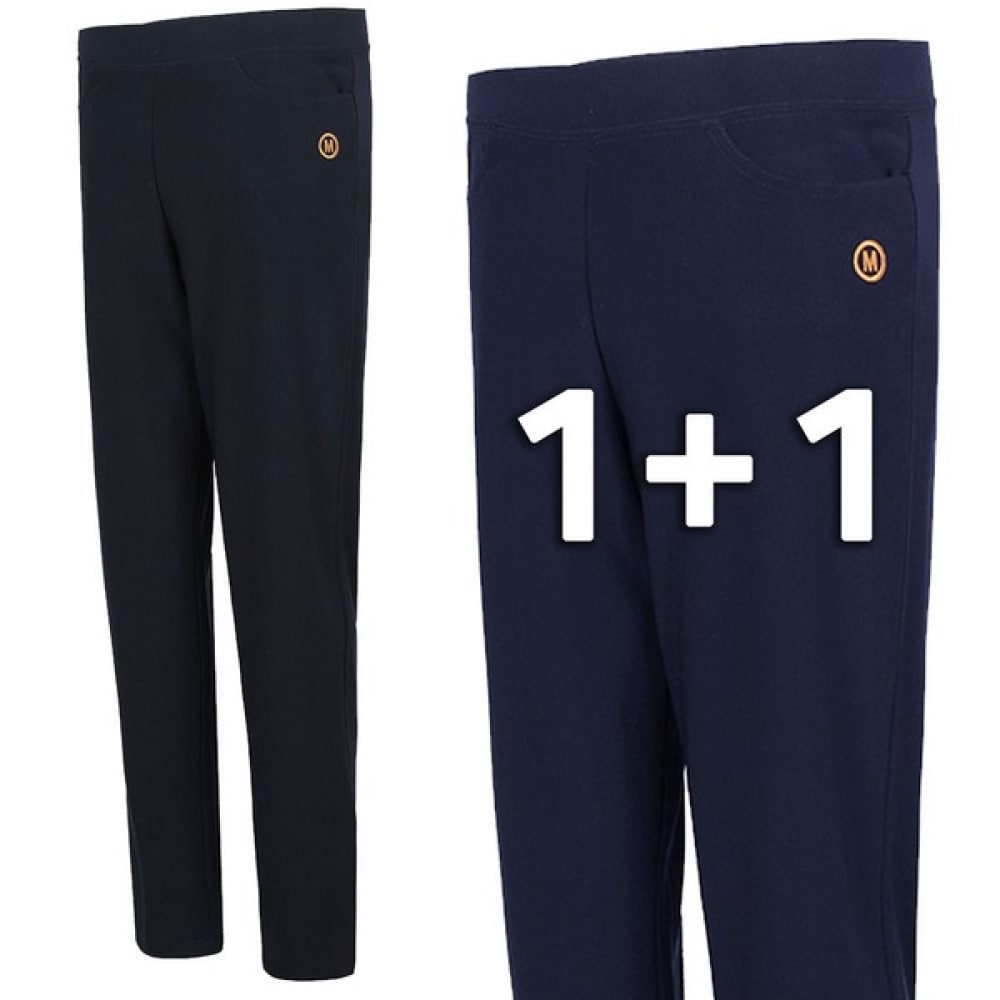 (ノーブルジーンズ) ノーブルジーンズ K ウィメンズバンディングパンツ 1+1