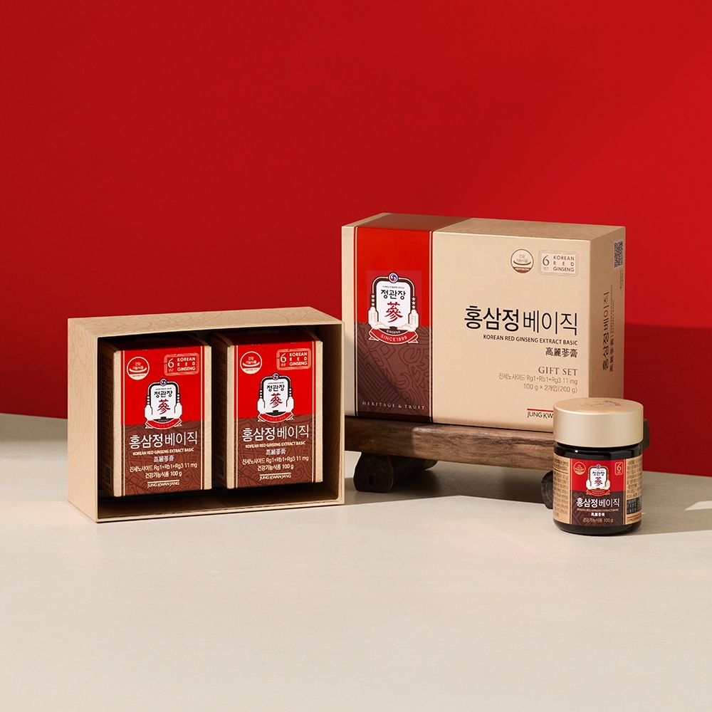 正官庄 紅参精 ベーシック 100g 2個入