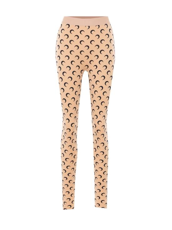 MARINE SERRE Women Leggings WPA111A CJER0001TA10 Beige