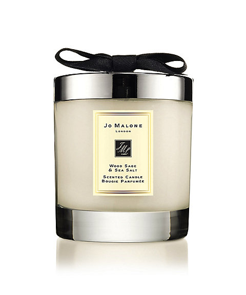 JO MALONE ウッド セージ ＆ シー ソルト ホーム キャンドル　200g／燃焼時間：約45時間　正規品