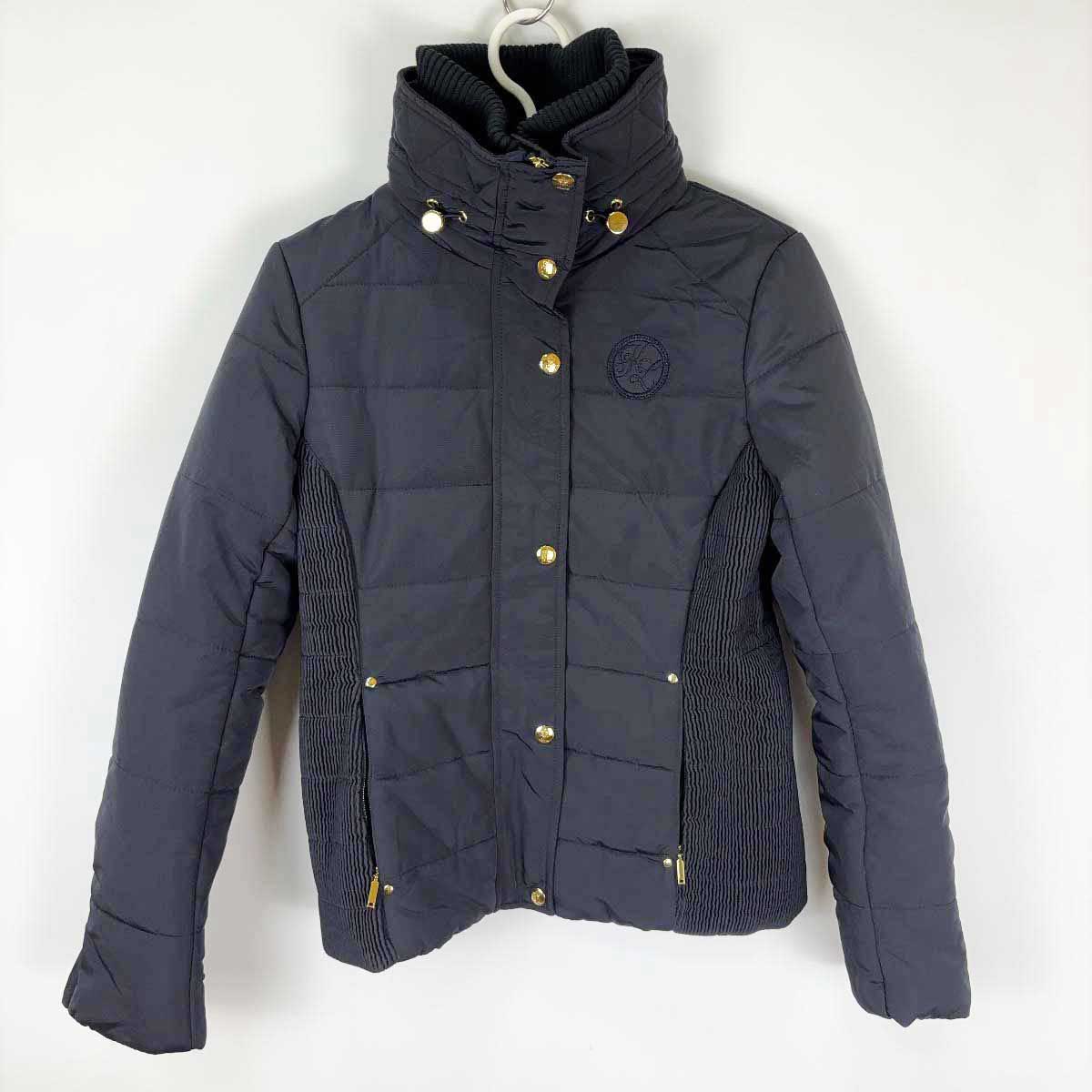 【中古】KINGSLAND キングスランド Sandy Ladies Insulated Jacket 中綿ジャケット S ネイビー 163-OW-635 レディース 乗馬 防寒 6,424円