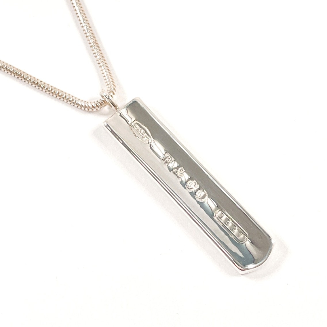 バー ペンダント 1837 ネックレス シルバー シルバー925 ユニセックス