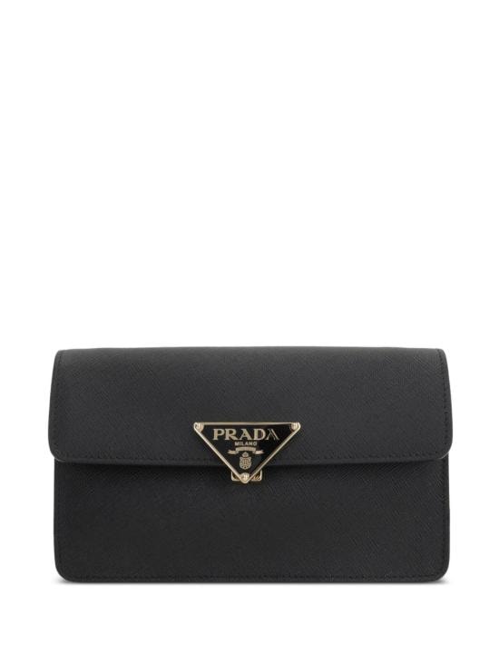 PRADA Women Shoulder Bags 1BD386 NZVF0002 Black