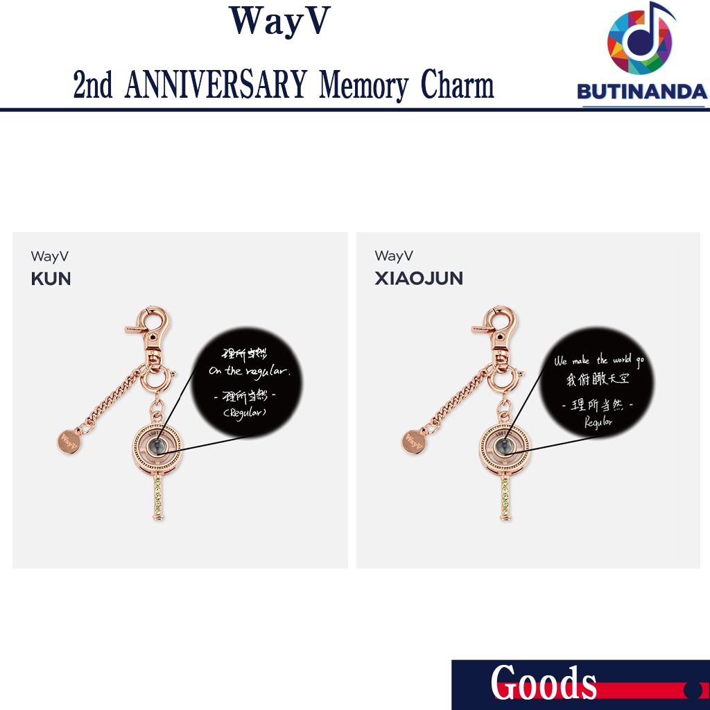 WayV 2nd ANNIVERSARY Memory Charm *sale