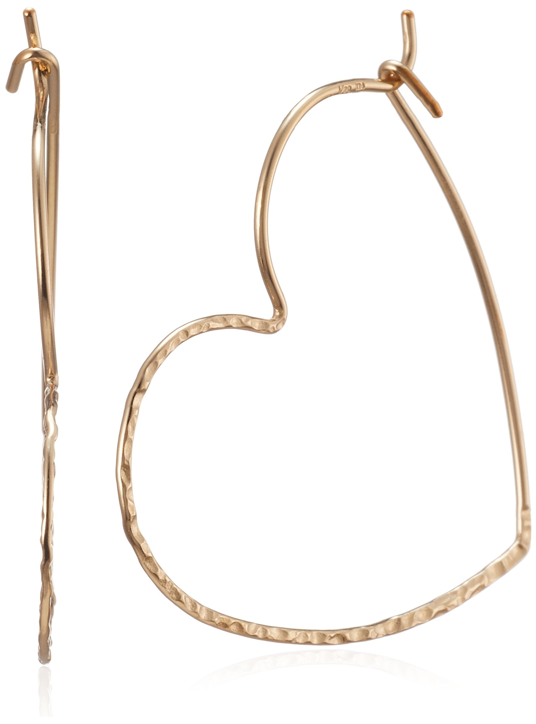 [ブルーム] BLOOM 【公式】レディース フープ ピアス K14 ゴールドフィルド ハートモチーフ 0202-1919-0019-0000