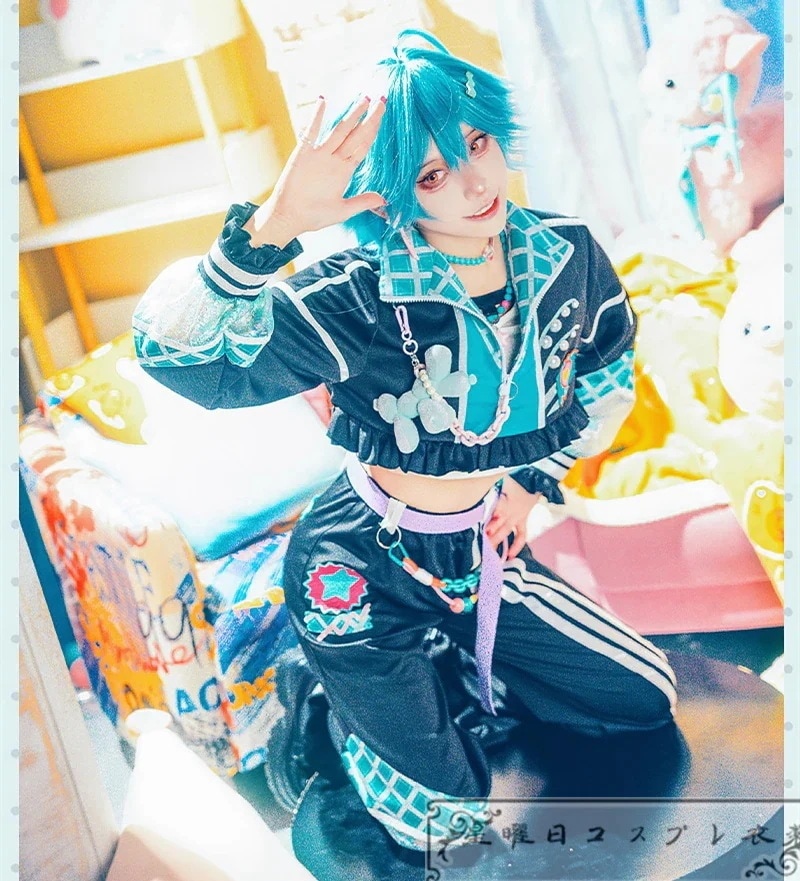 1382あんスタ フィーチャースカウト ライカ編 宝丈萊香 ポッピン・メイリリー衣装 コスプレ衣装 コスチューム
