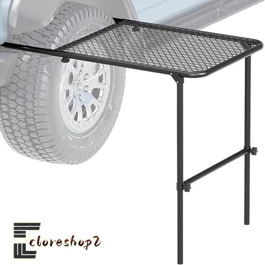 折りたたみ式車用タイヤピクニックテーブルきポータブルアイアンキャンプテーブル屋外軽量ダイニングテーブル高さ調節可能なタイヤデスクホイールテ