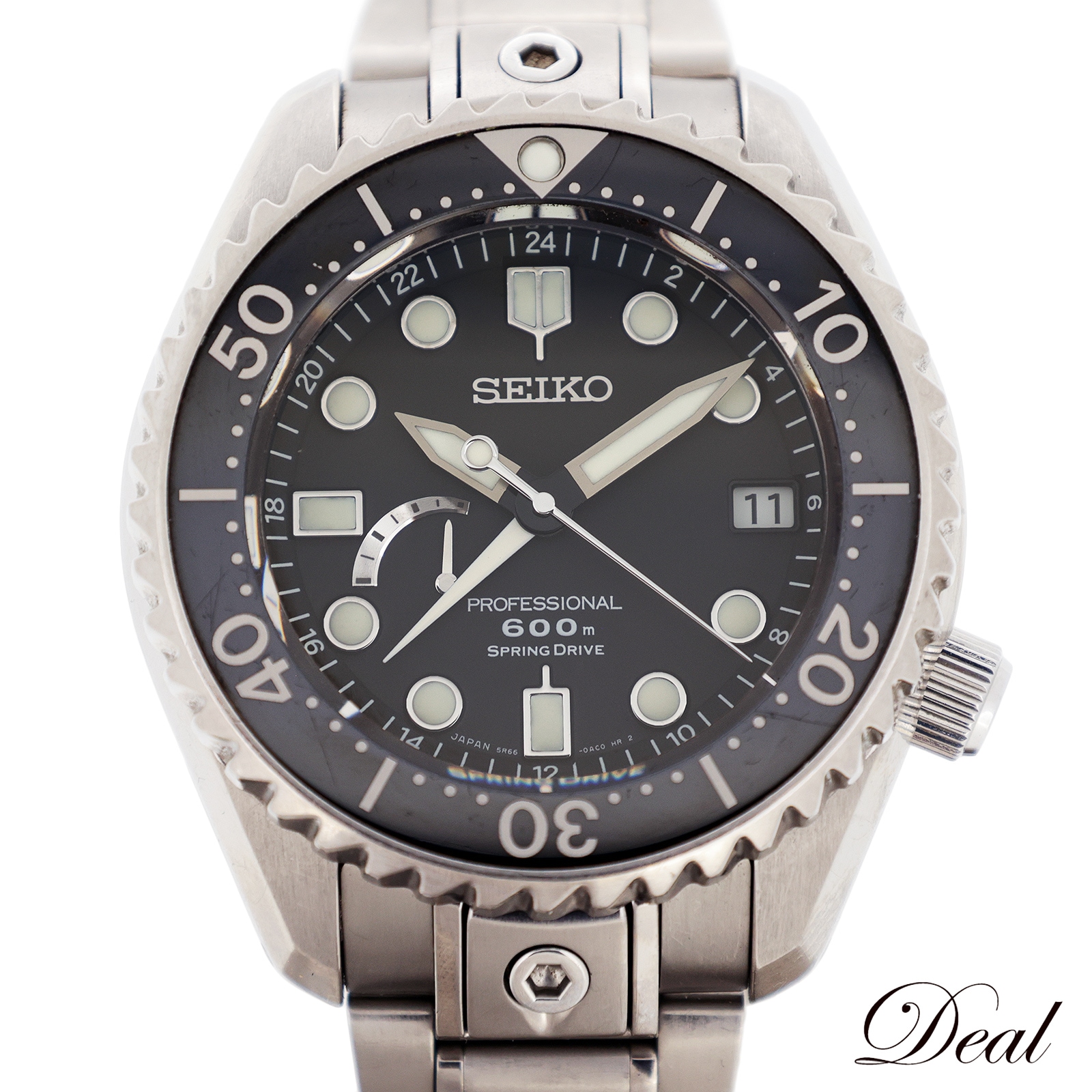 セイコー プロスペックス マリンマスター プロフェッショナル 600 SBDB001 5R66-0AD0 メンズ 腕時計