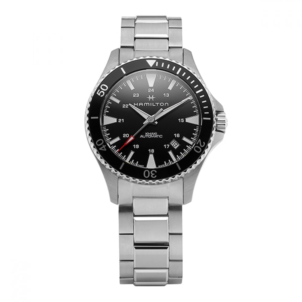 ハミルトン H82335131 カーキネイビースキューバメンズメタルウォッチ