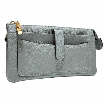 DAICO Pisoraro（ピソラロ） バンブー ウォレットバッグ ブルー PR119