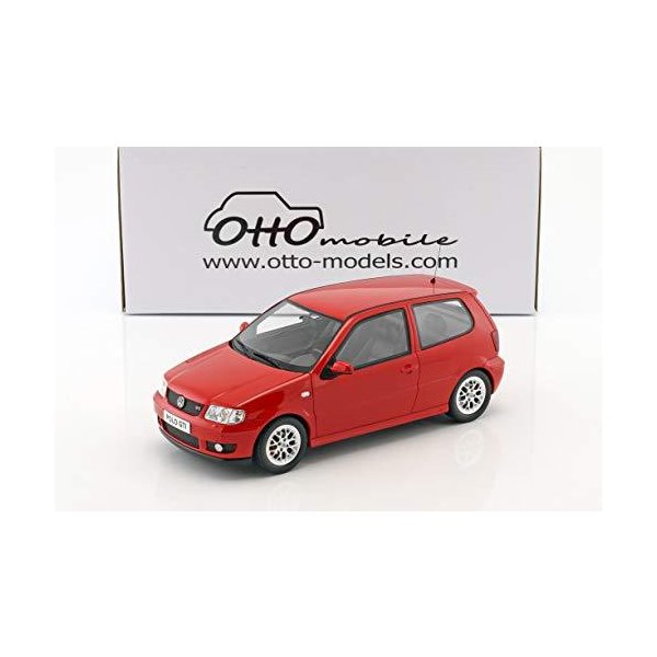 Ottomobile VW Polo GTI 2001 Rot Modellauto 1:18 並行輸入品