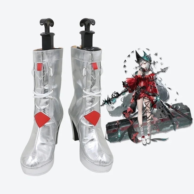 Arknights　アークナイツ　濁心スカジ　コスプレ　靴　ブーツ