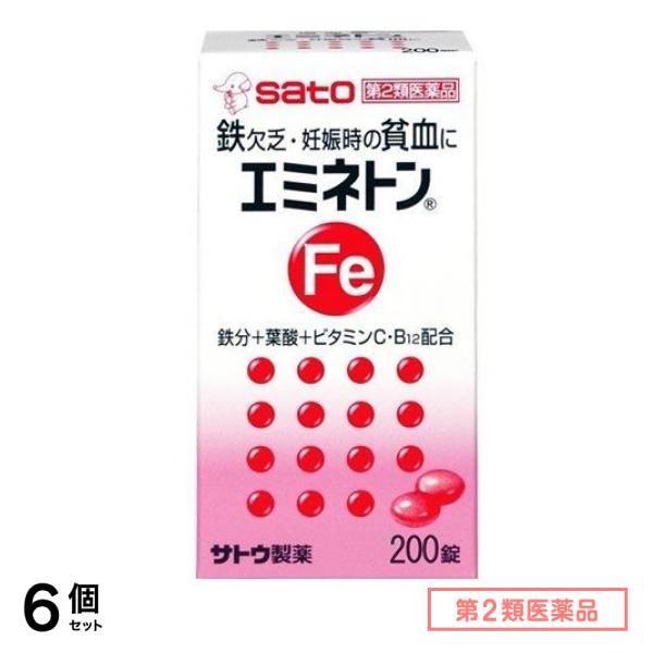 第２類医薬品 エミネトン 200錠 6個セット