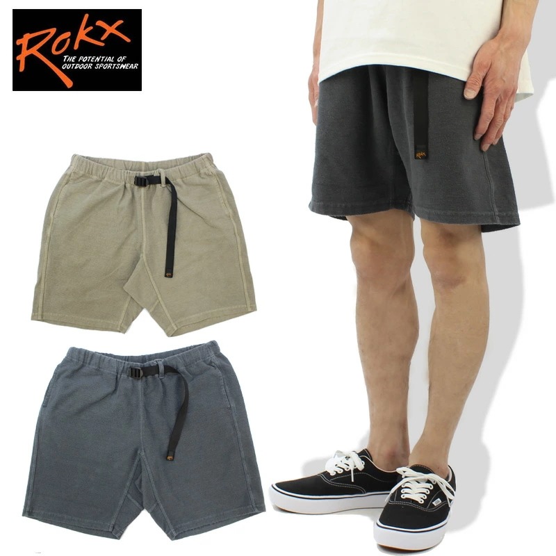ロックス COTTONWOOD SWEAT SHORT コットンウッド　スウェットショートパンツ ハーフパンツ メンズ 男性用