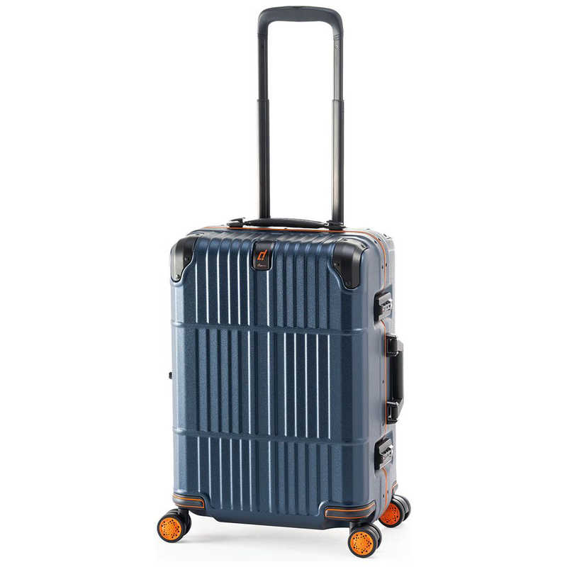 ディパーチャー　スーツケース ハードキャリー フレームタイプ 宿泊目安：2～3日間 37L 後輪ストッパー TSAロック搭載 ストーンディープネイビー　HD-509S-2172