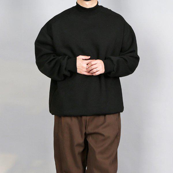 WMLメンズビッグサイズクリーンバランスハーフネックマンツーマン