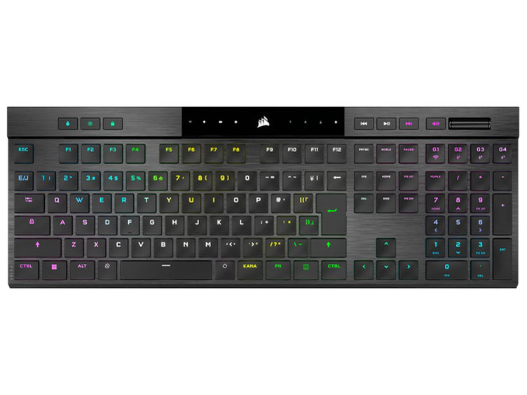 K100 AIR WIRELESS CH-913A01U-JP1 [ブラック]無線 有線 ゲーミングキーボード