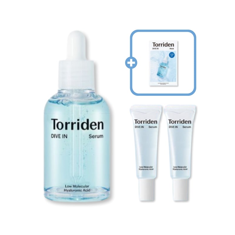 【正規品】 ダイブインセラム 大容量 100ml 1個+20ml 2個+ダイブイン低分子ヒアルロン酸マスク1枚