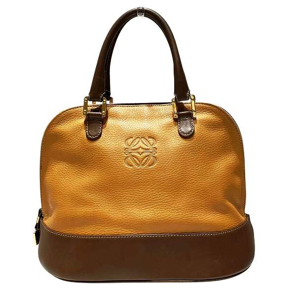 ロエベ LOEWE アナグラム ロゴ バッグ ハンドバッグ 【中古】