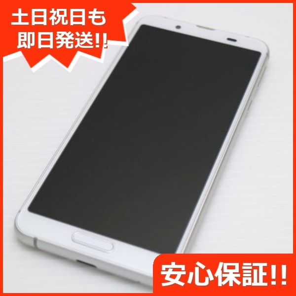 新品同様 SH-02M シルバーホワイト スマホ 86