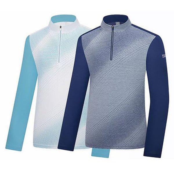 KUT4193M メンズ 春/夏 冷感 メランジ ICE-BORN Tシャツ