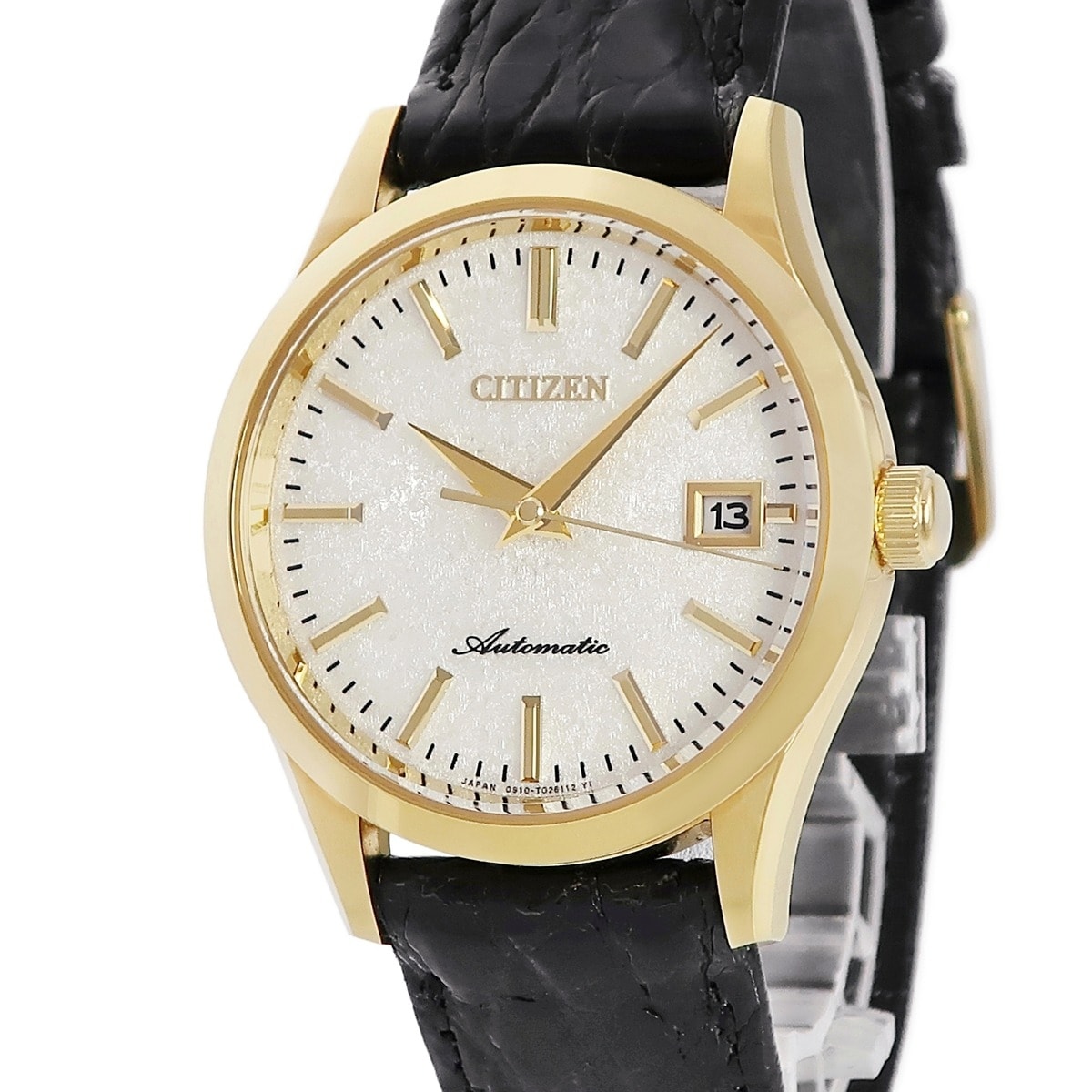 ザ・シチズン 80周年記念モデル CTY57-1281 自動巻き メンズ K18YG無垢 限定80本 Cal.0910 雪 3年保証