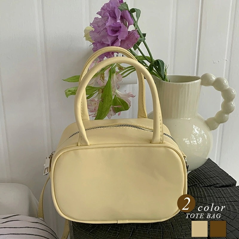 ショルダーバッグ　ミニバッグ　無地デザイン (T)