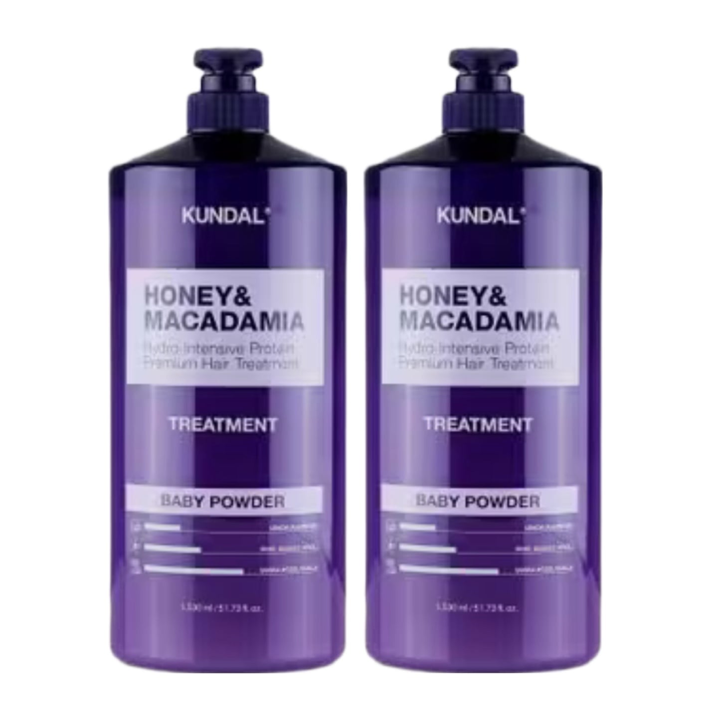 【大容量版1530ml/1+1】ハニー＆マカダミア トリートメント ベビーパウダーの香り　タンパク質　しっとり　パサつき　ダメージケア　集中ケア