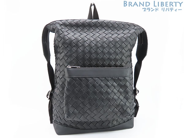 ボッテガヴェネタ イントレチャート カーフレザー バックパック リュックサック BOTTEGA VENETA ボッテガヴェネタ イントレチャート リュック