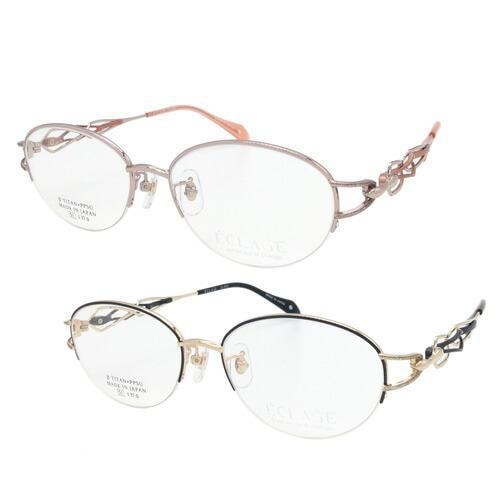 メガネ EL-0022 col.2/4 51mm 日本製 MADE IN JAPAN TITAN 2color