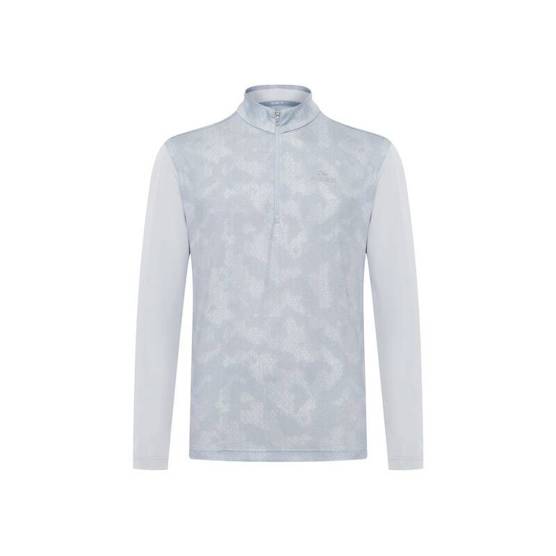 EIDER ICE-T（アイスティー） メンズ グラフィック長袖ジップアップTシャツ_スカイブルー DMM26207SB 371835