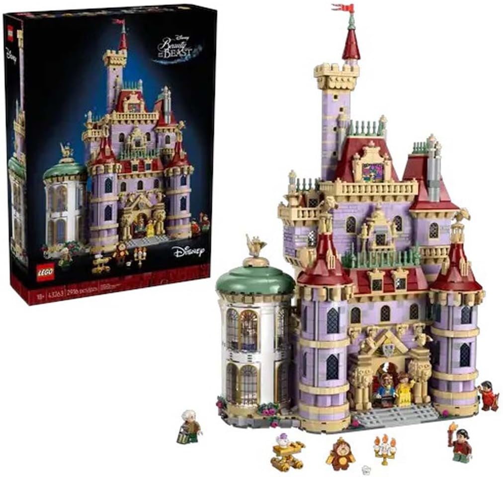 レゴ LEGO ディズニープリンセス 美女と野獣のおしろ 43263 おもちゃ 玩具 誕生日 プレゼント ブロック 母の日 父の日 男性 女性 インテリア オシャレ