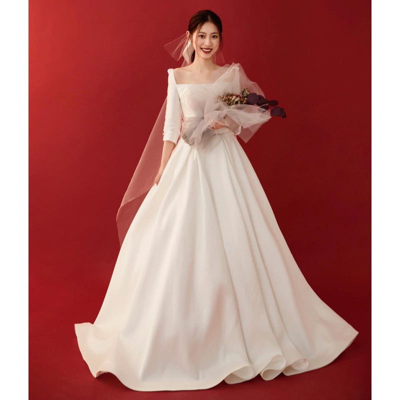 パーティードレス大人気 2025新商品 高級感 気質 花嫁ロングドレス 成人式 ドレス 演奏会 卒業式 ドレス 結婚式ワンピース ウェディングドレス ロングドレス28