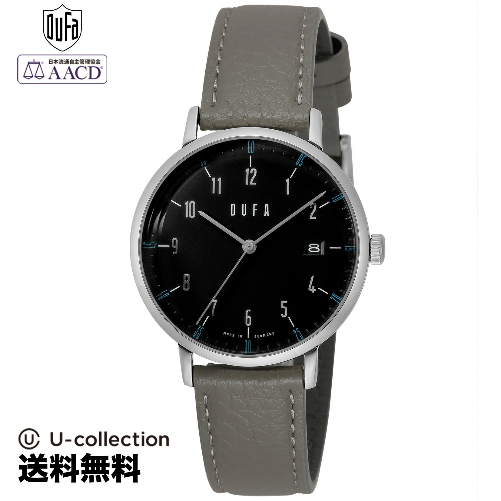 【腕時計】 DUFA(ドゥッファ) BREUER / ブロイヤー ユニセックス ブラック 自動巻 DF-9011-0A 時計 ブランド