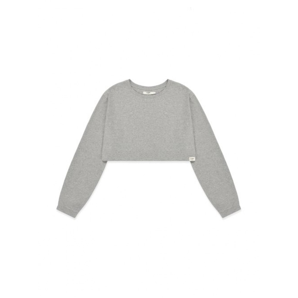 GLOWNY G クラシックソフトクロップロングスリーブ (グレー)