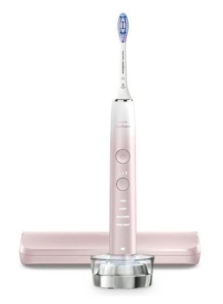 PHILIPS フィリップス 電動歯ブラシ ダイヤモンドクリーン9000 ピンクホワイト HX9911/81