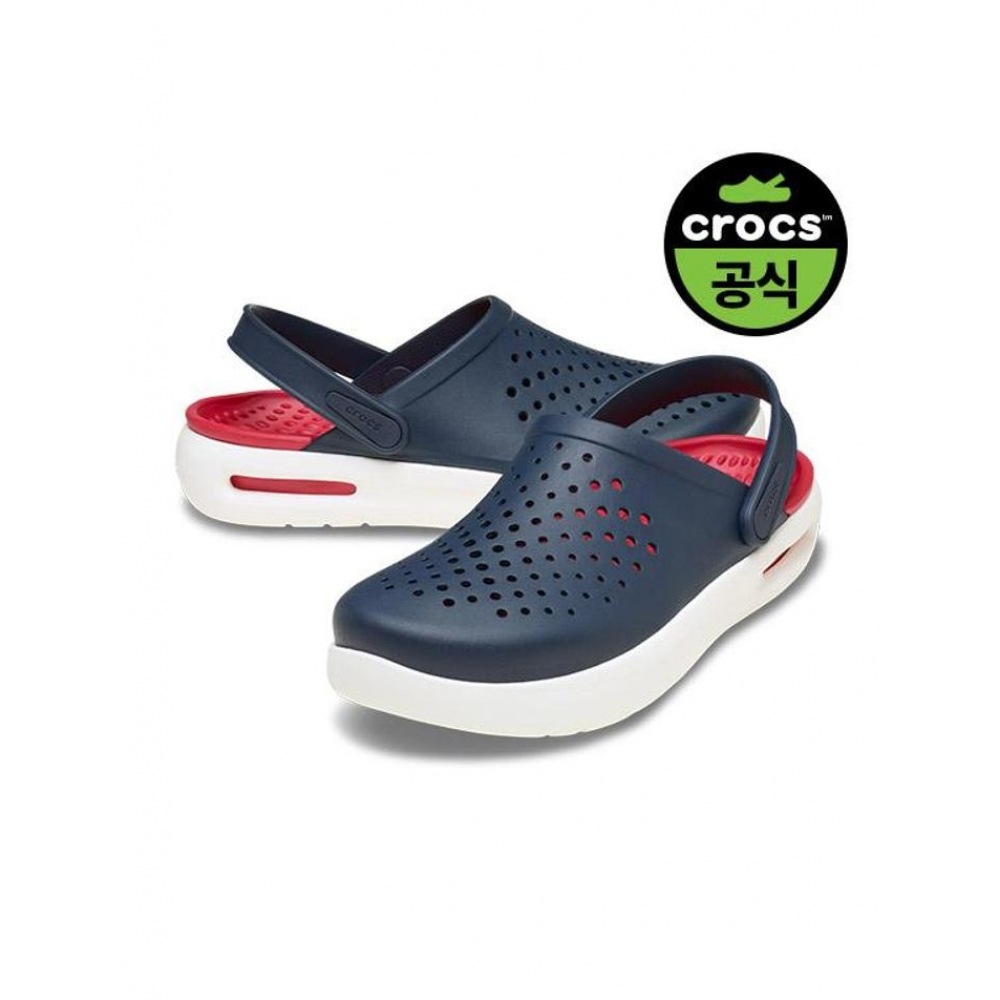 クロックス大人用インモーションクロッグネイビー