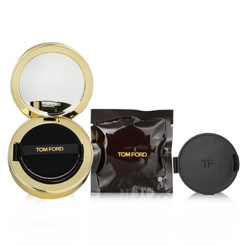 Tom Ford シェード アンド イルミネイト ファンデーション ソフト ラディアンス クッション コンパクト SPF 45 エクストラ リフィル付き - # 0.4 ローズ